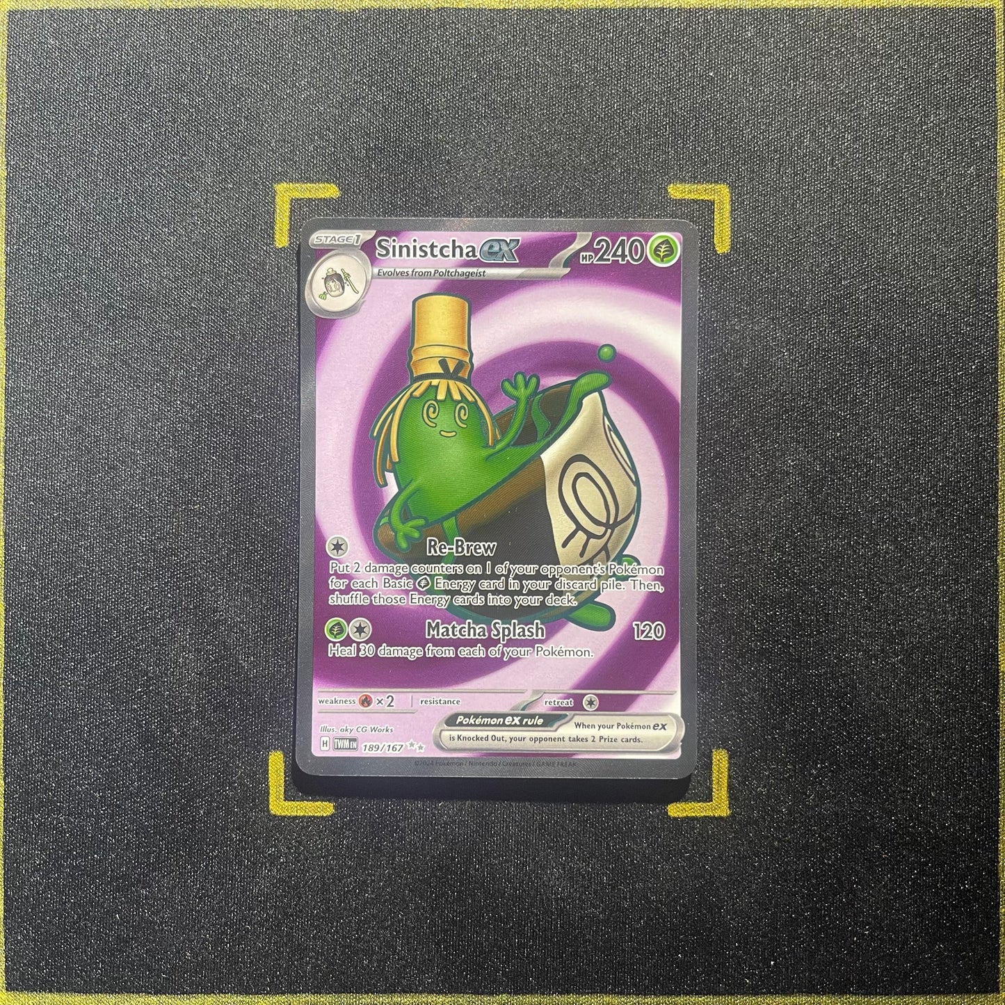 Sinistcha ex - 189/167 - SV06: Twilight Masquerade (TWM)