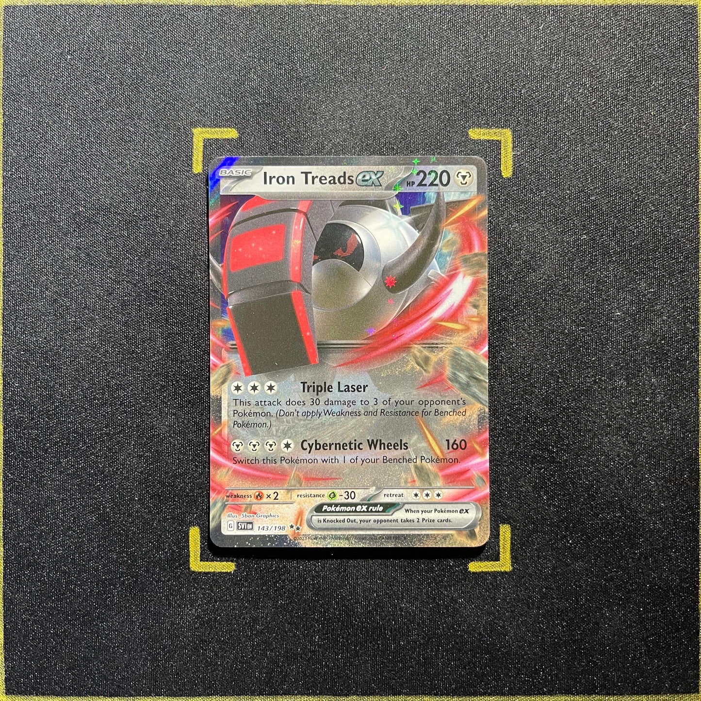 Iron Treads ex - 143/198 - SV01: Scarlet & Violet Base Set (SV1)