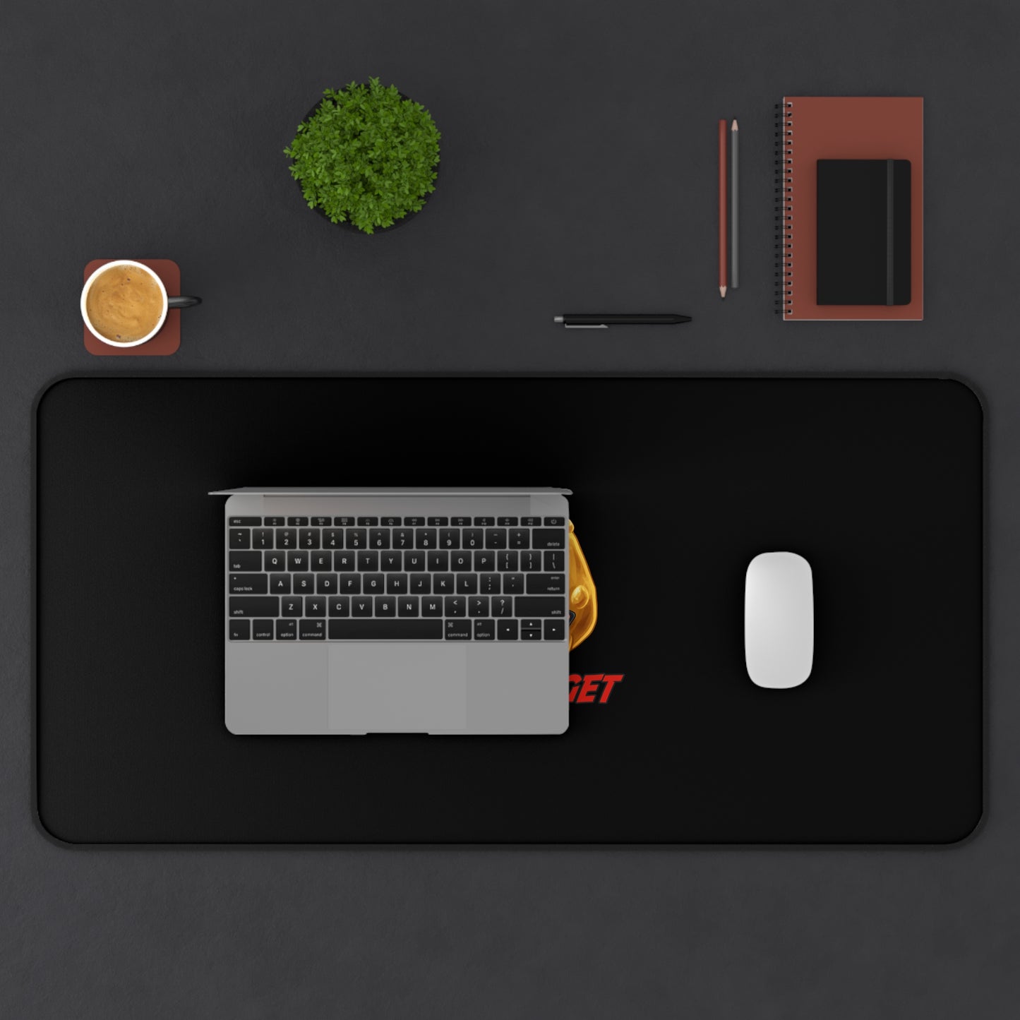 Desk Mat - Gold Nugget V1
