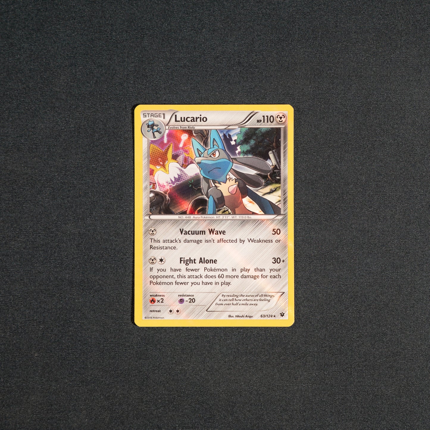 Lucario (63) - XY - Fates Collide (FCO)