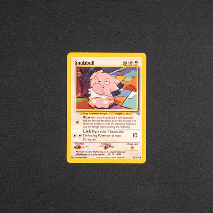 Snubbull - Neo Genesis (N1)
