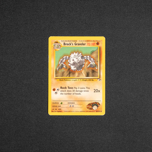 Brock's Graveler - Gym Heroes (G1)