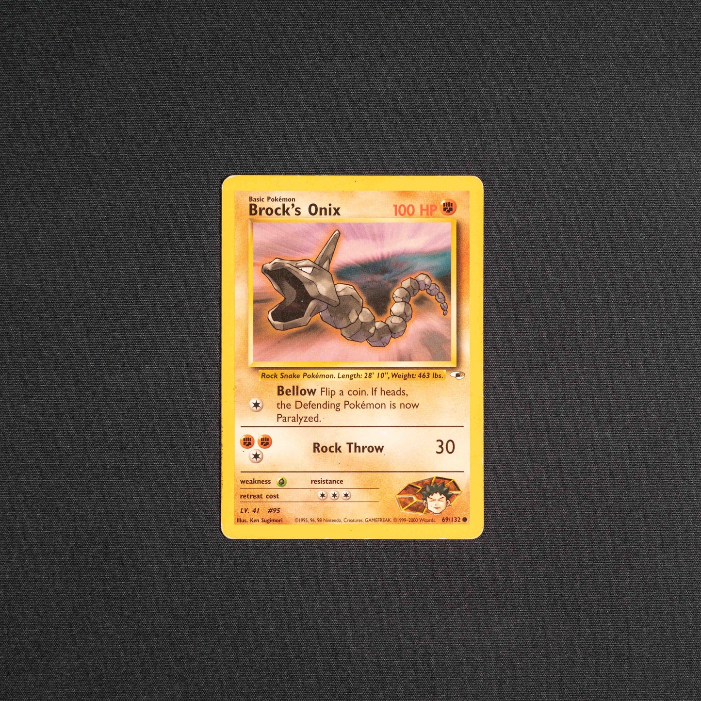 Brock's Onix (69) - Gym Heroes (G1)