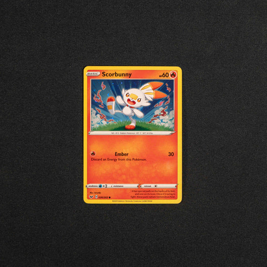 Scorbunny - 030/202 (Cosmos Holo) - Blister Exclusives (BLE)