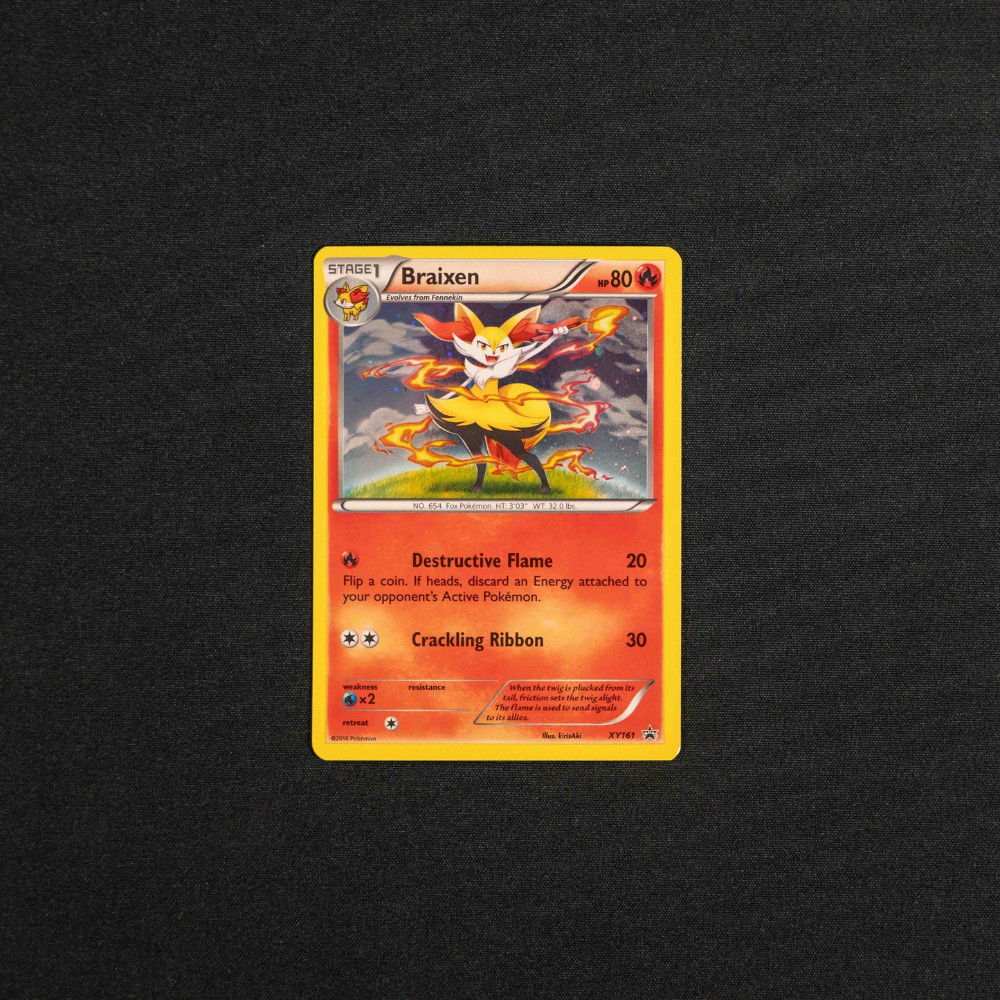 Braixen - XY161 - XY Promos (PR)