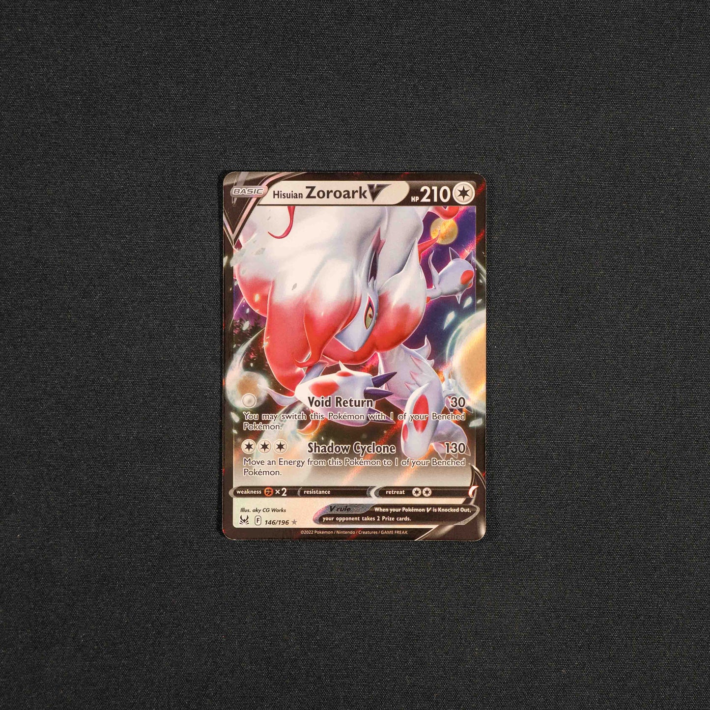 Hisuian Zoroark V - SWSH11: Lost Origin (SWSH11)