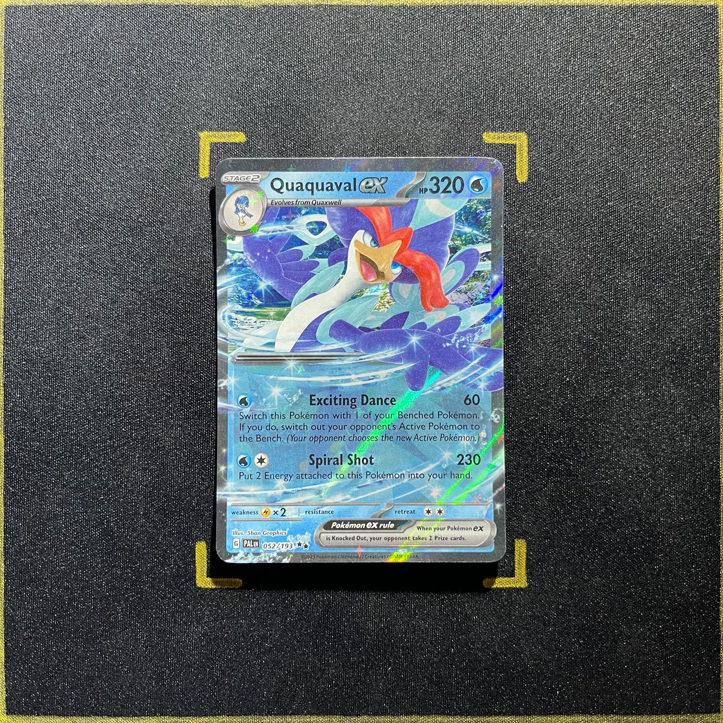 Quaquaval ex - 052/193 - SV02: Paldea Evolved (PAL)