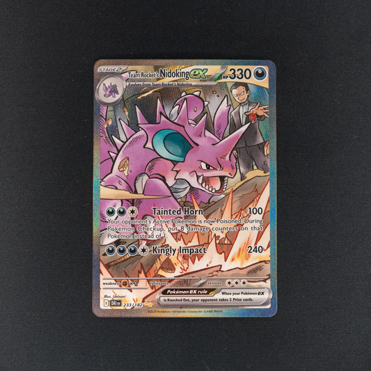 Team Rocket's Nidoking ex - 233/182 - SV10: Destined Rivals (DRI)