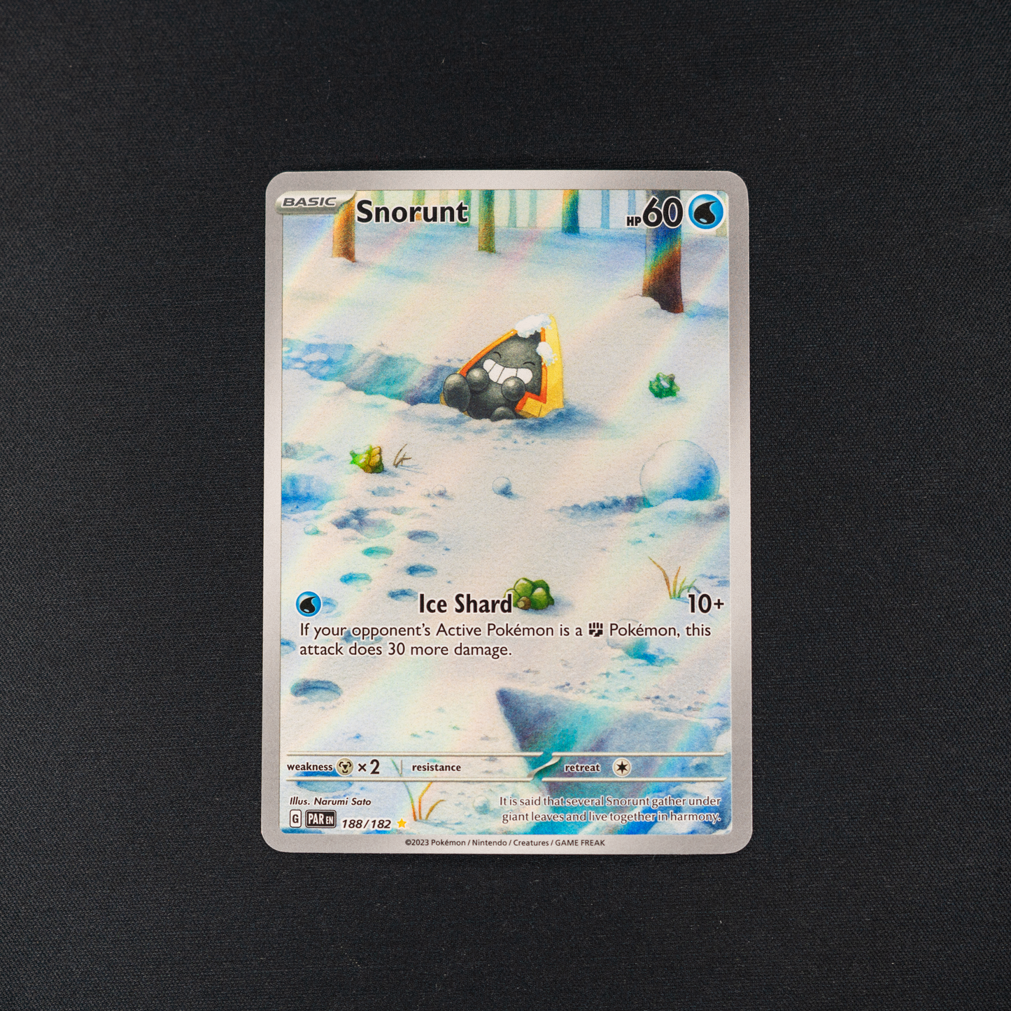 Snorunt - 188/182 - SV04: Paradox Rift (PAR)