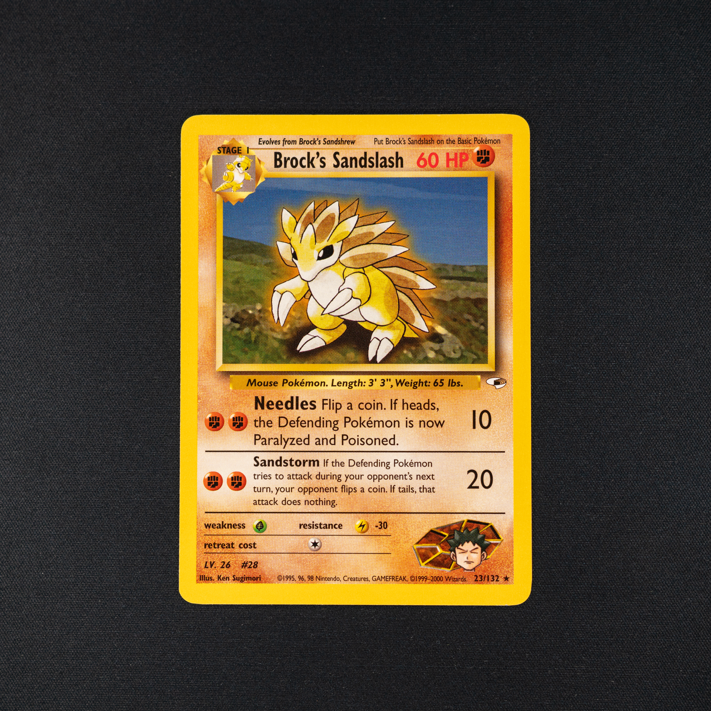 Brock's Sandslash - Gym Heroes (G1)