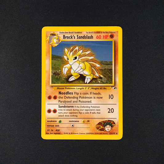 Brock's Sandslash - Gym Heroes (G1)