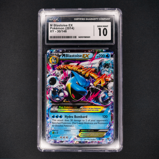 CGC Gem Mint 10 M Blastoise EX - XY Base Set (XY)