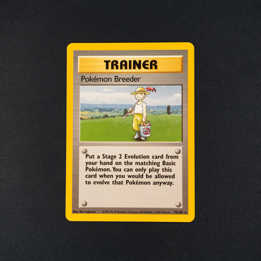 Pokémon Breeder - Base Set (BS)