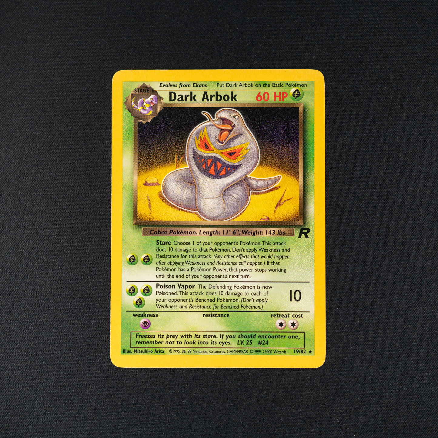 Dark Arbok (19) - Team Rocket (TR)