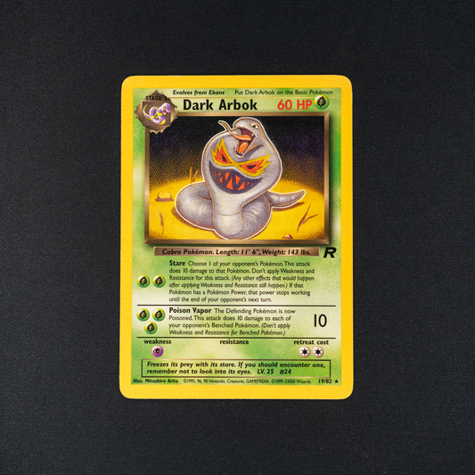 Dark Arbok (19) - Team Rocket (TR)