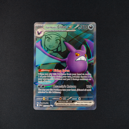 Team Rocket's Crobat ex - 217/182 - SV10: Destined Rivals (DRI)