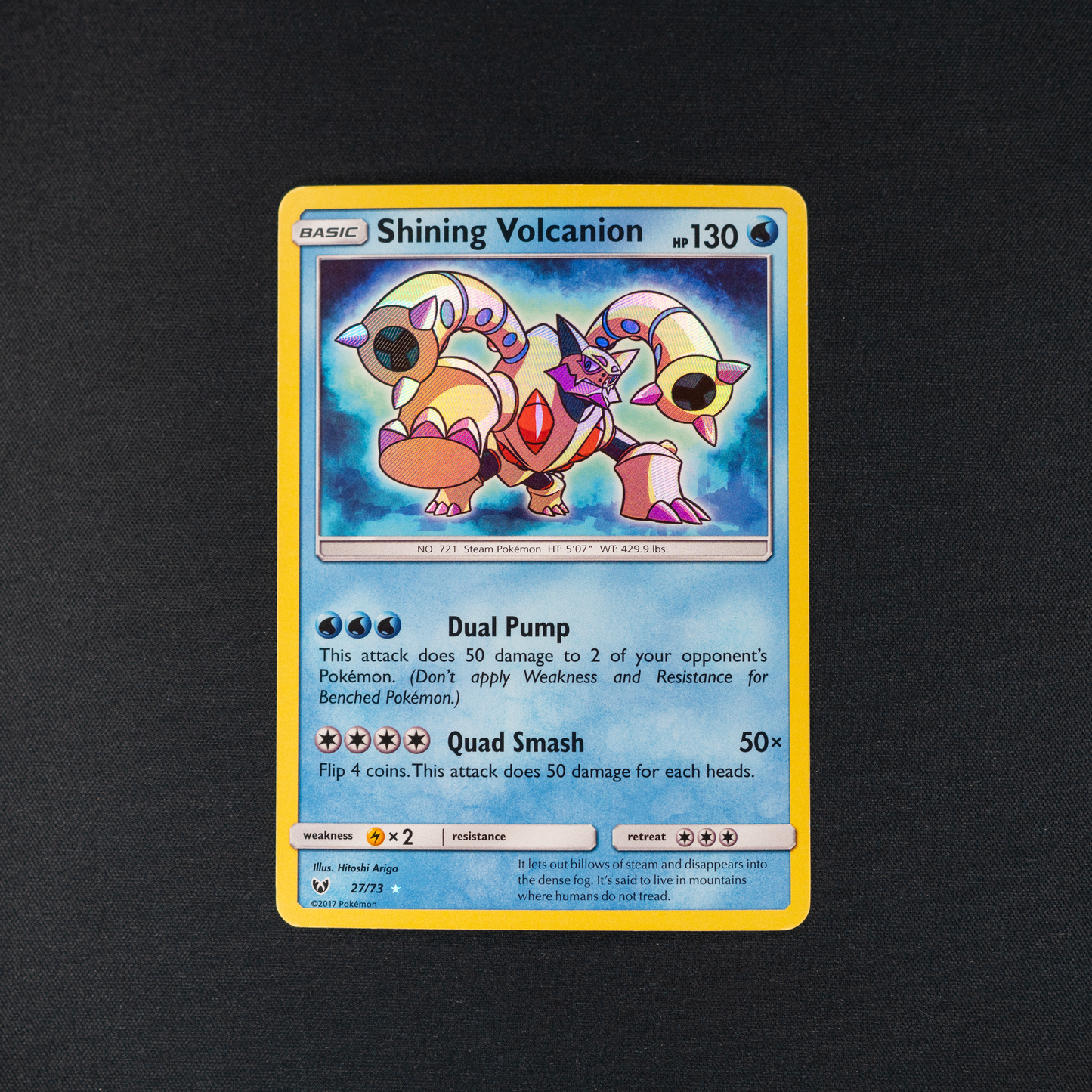 Shining Volcanion - Shining Legends (SHL)
