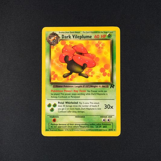 Dark Vileplume (30) - Team Rocket (TR)