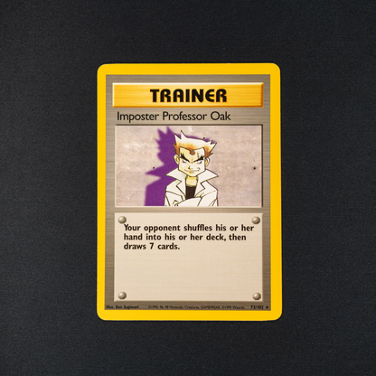 Imposter Professor Oak - Base Set (BS)