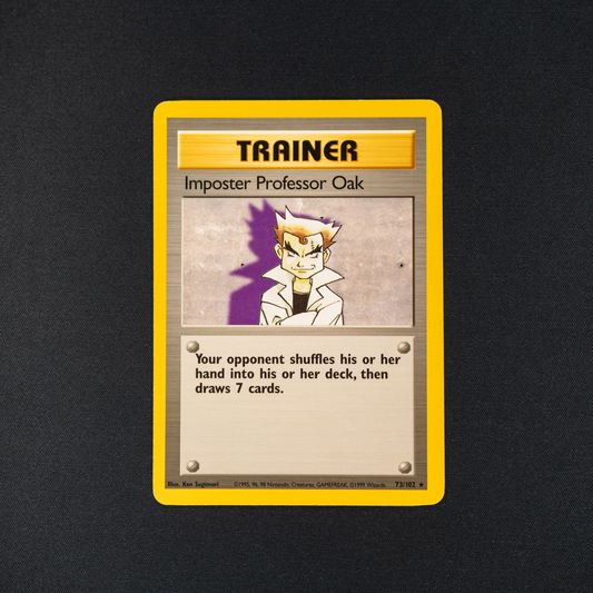 Imposter Professor Oak - Base Set (BS)