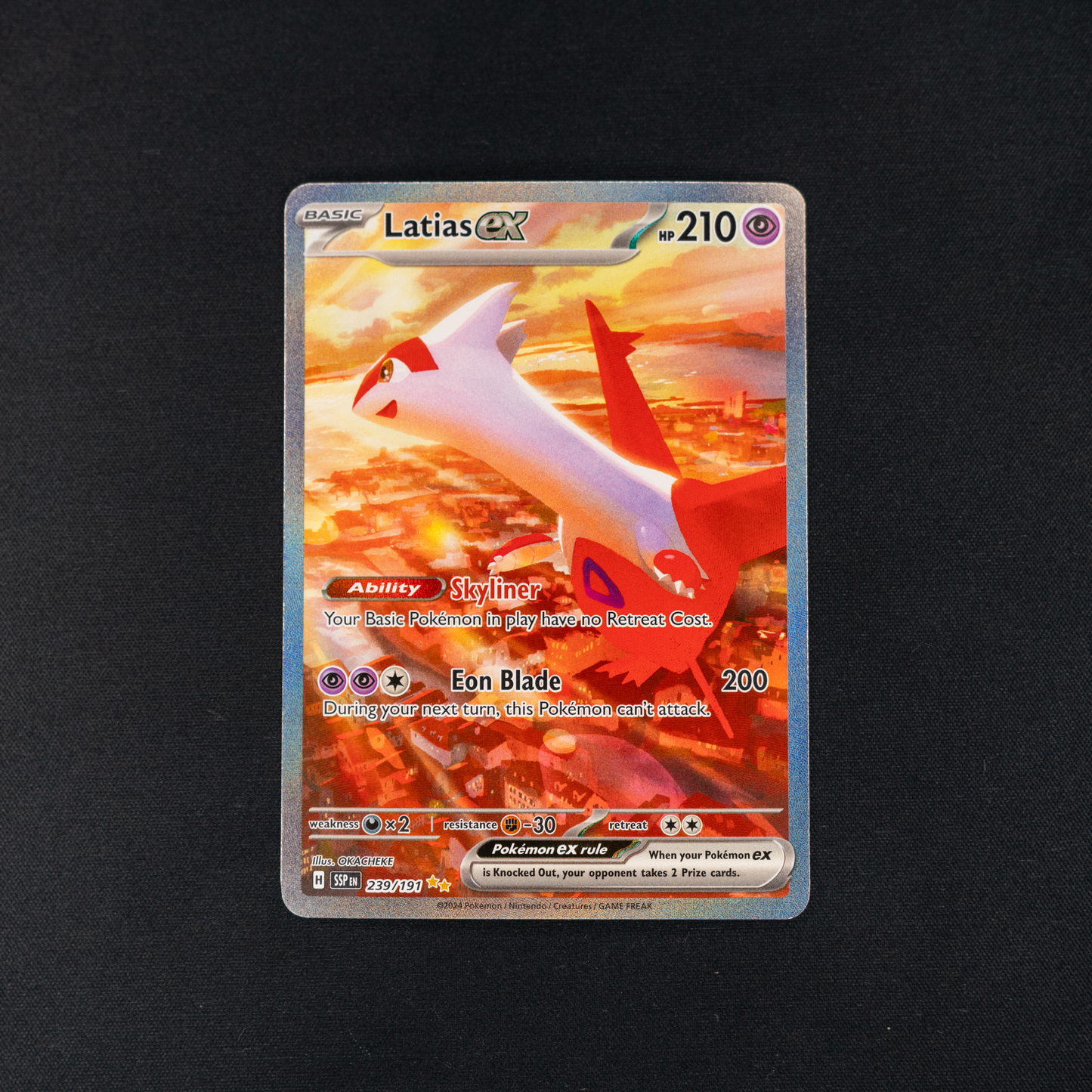Latias ex - 239/191 - SV08: Surging Sparks (SSP)