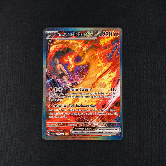 Team Rocket's Moltres ex - 229/182 - SV10: Destined Rivals (DRI)