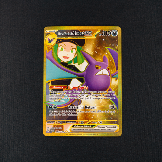 Team Rocket's Crobat ex - 242/182 - SV10: Destined Rivals (DRI)