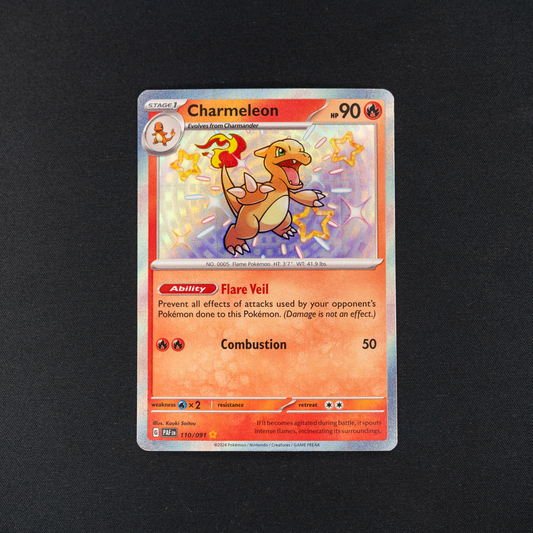 Charmeleon - 110/091 - SV: Paldean Fates (PAF)