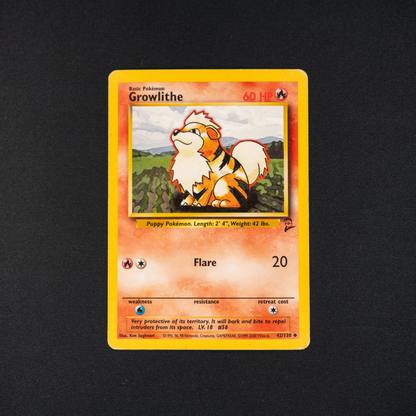 Growlithe - Base Set 2 (BS2)