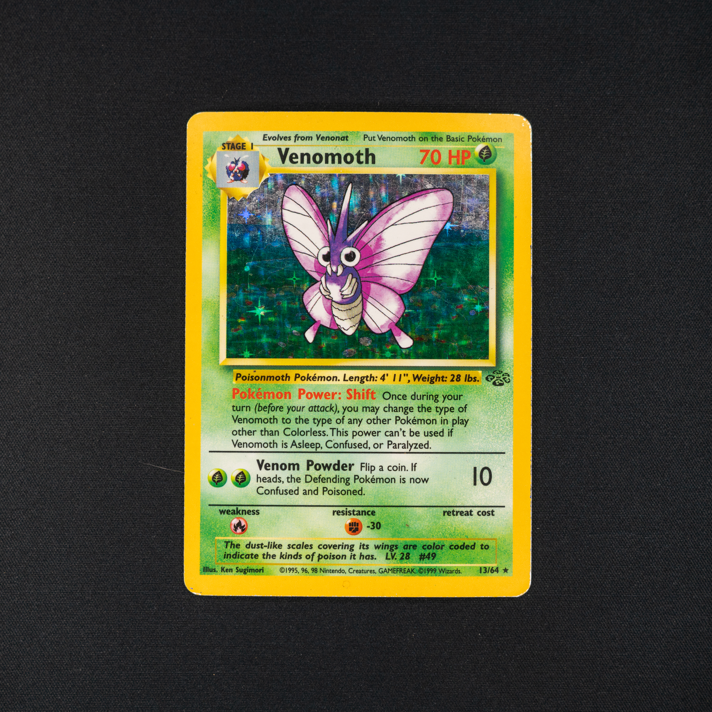 Venomoth (13) - Jungle (JU)