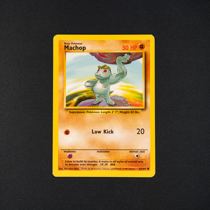 Machop - Base Set (BS)
