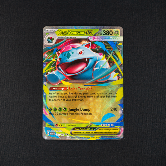 Mega Venusaur ex - 003/132 - ME01: Mega Evolution (MEG)