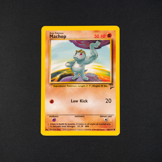 Machop - Base Set 2 (BS2)