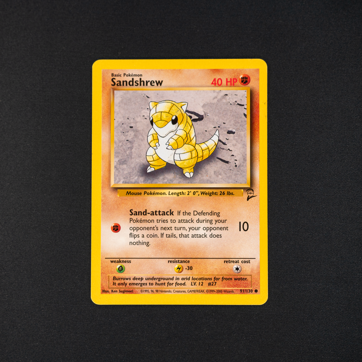 Sandshrew - Base Set 2 (BS2)