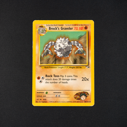 Brock's Graveler - Gym Heroes (G1)