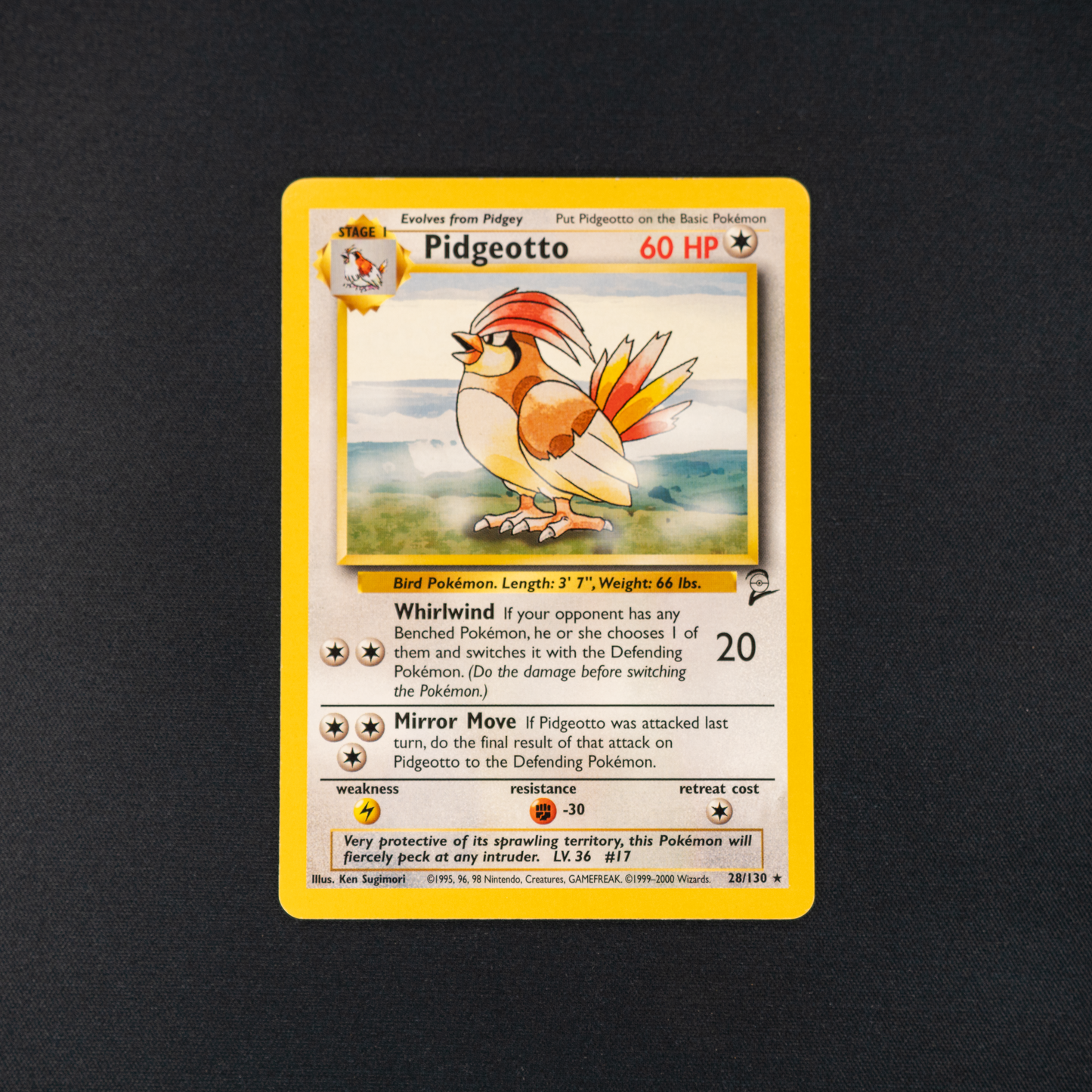 Pidgeotto - Base Set 2 (BS2)
