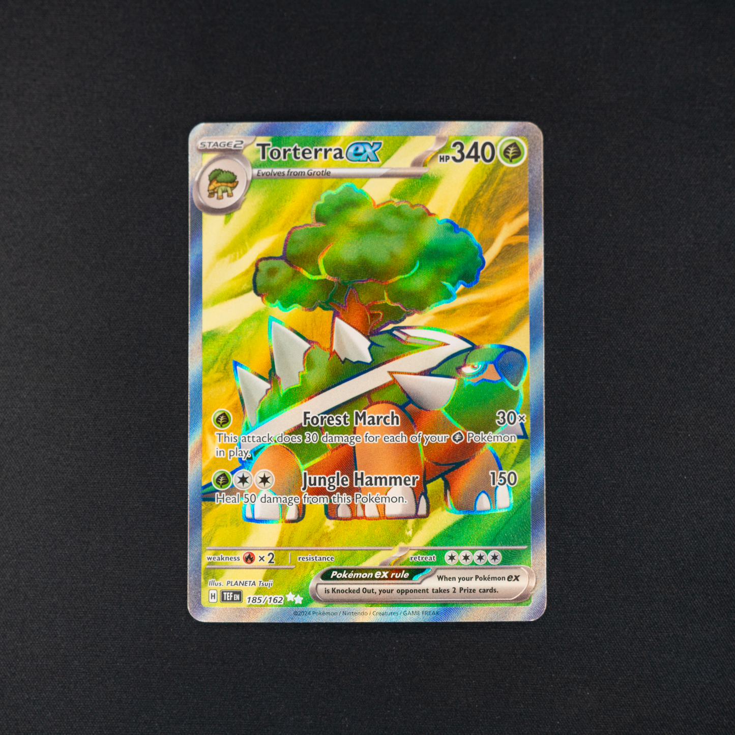Torterra ex - 185/162 - SV05: Temporal Forces (TEF)