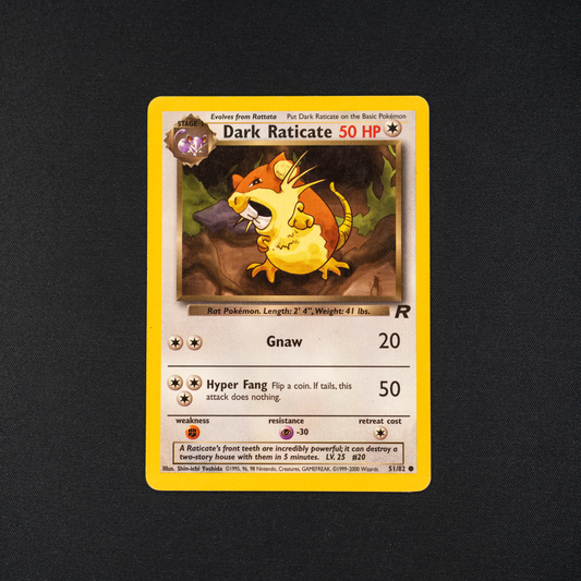 Dark Raticate - Team Rocket (TR)