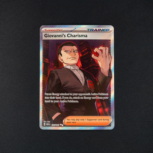 Giovanni's Charisma - 197/165 - SV: Scarlet & Violet 151 (MEW)