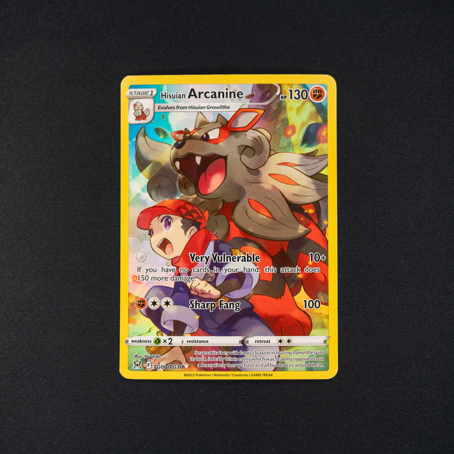 Hisuian Arcanine - SWSH11: Lost Origin Trainer Gallery (SWSH11: TG)