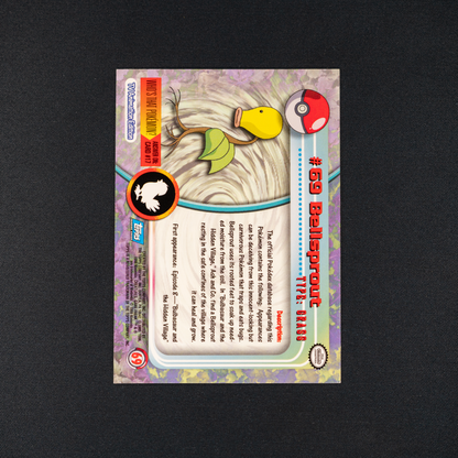 Bellsprout #69 Pokemon 1999 Topps TV