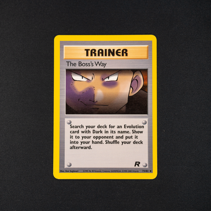 The Boss's Way - Team Rocket (TR)