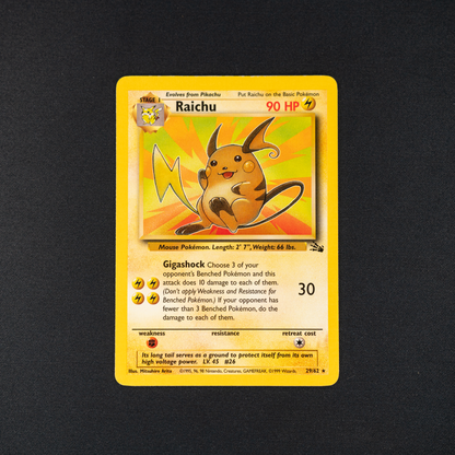 Raichu (29) - Fossil (FO)