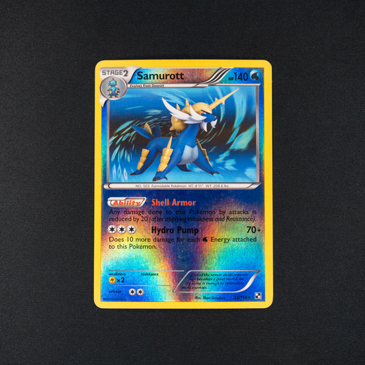 Samurott (32) - Black and White (BLW)