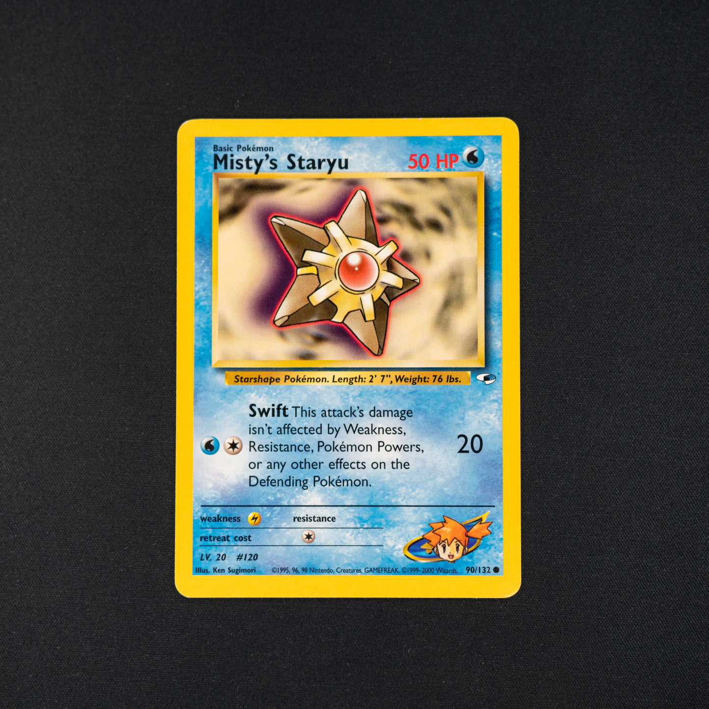 Misty's Staryu - Gym Heroes (G1)