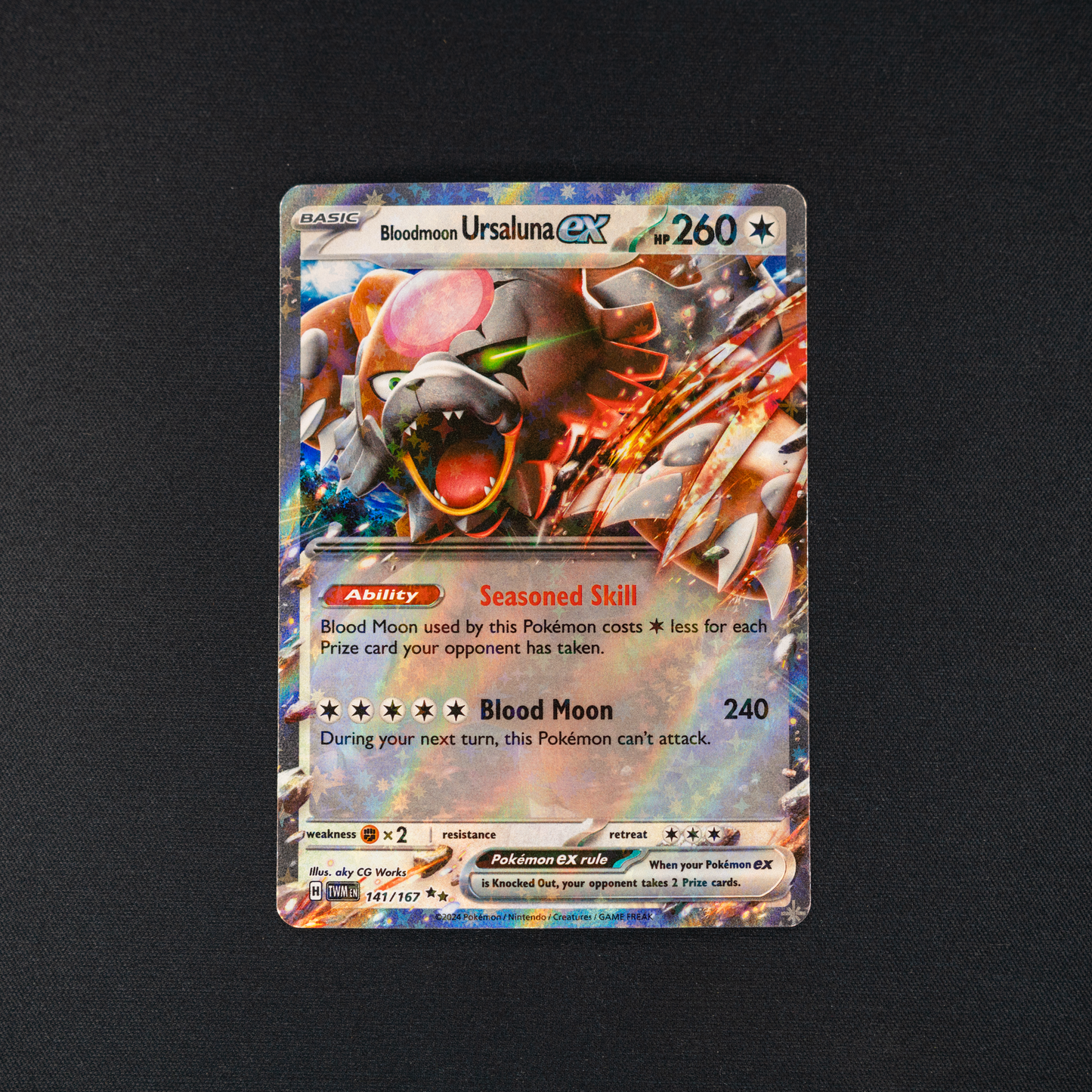 Bloodmoon Ursaluna ex - 141/167 - SV06: Twilight Masquerade (TWM)