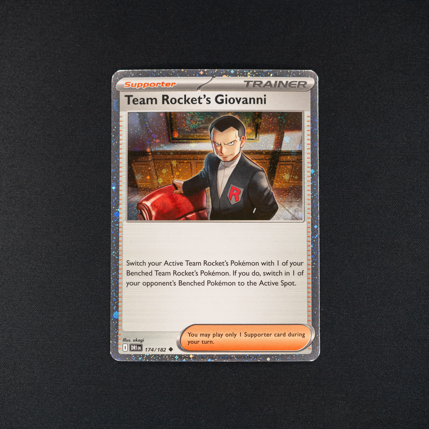 Team Rocket's Giovanni (Cosmos Holo)