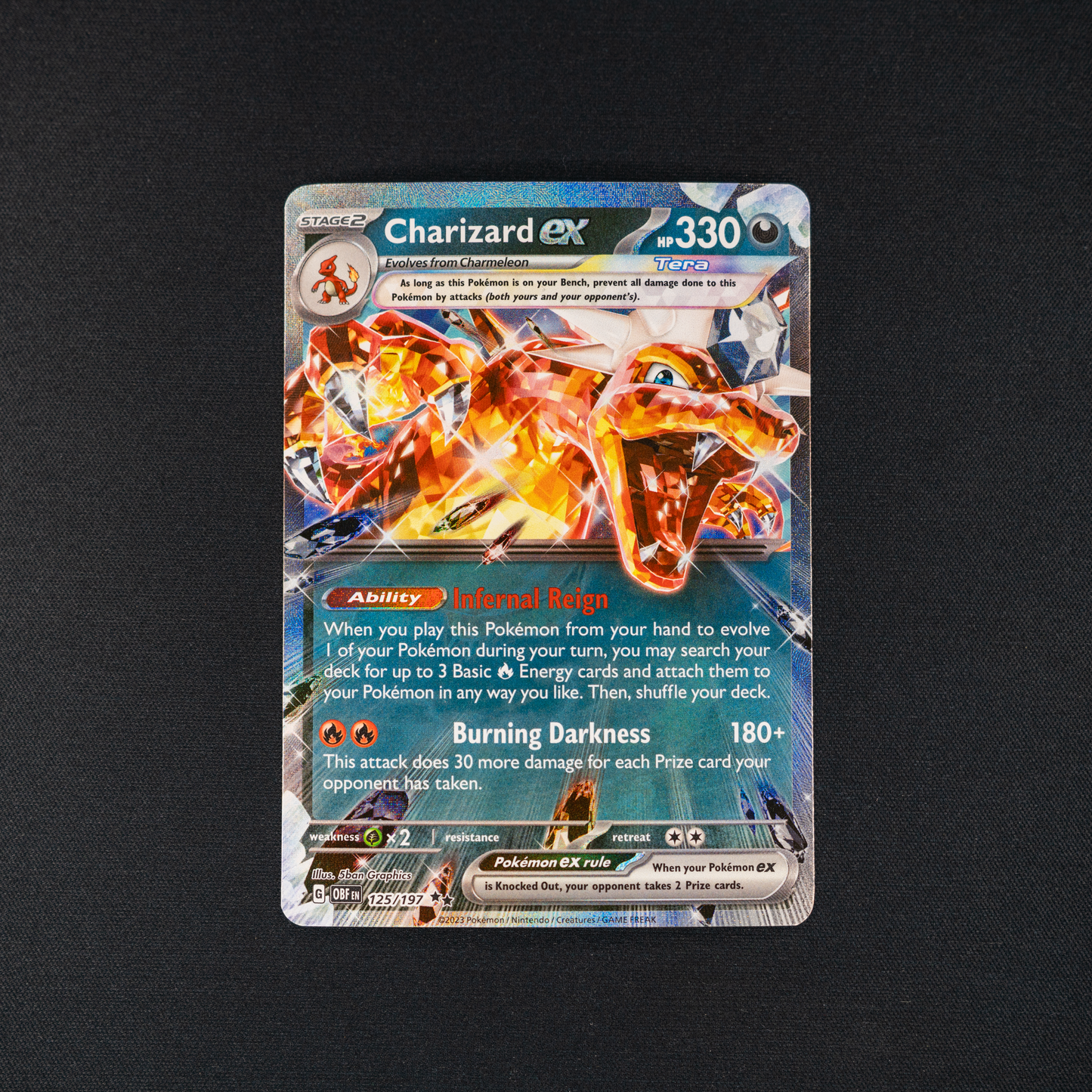 Charizard ex - 125/197 - SV03: Obsidian Flames (OBF)