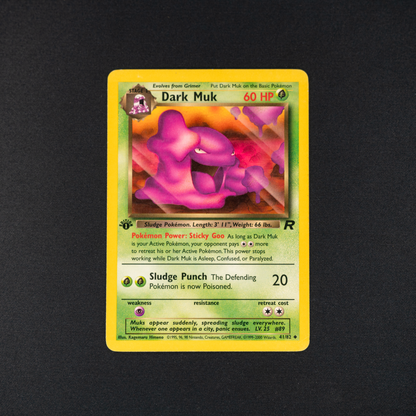 Dark Muk - Team Rocket (TR) - 1st Edition