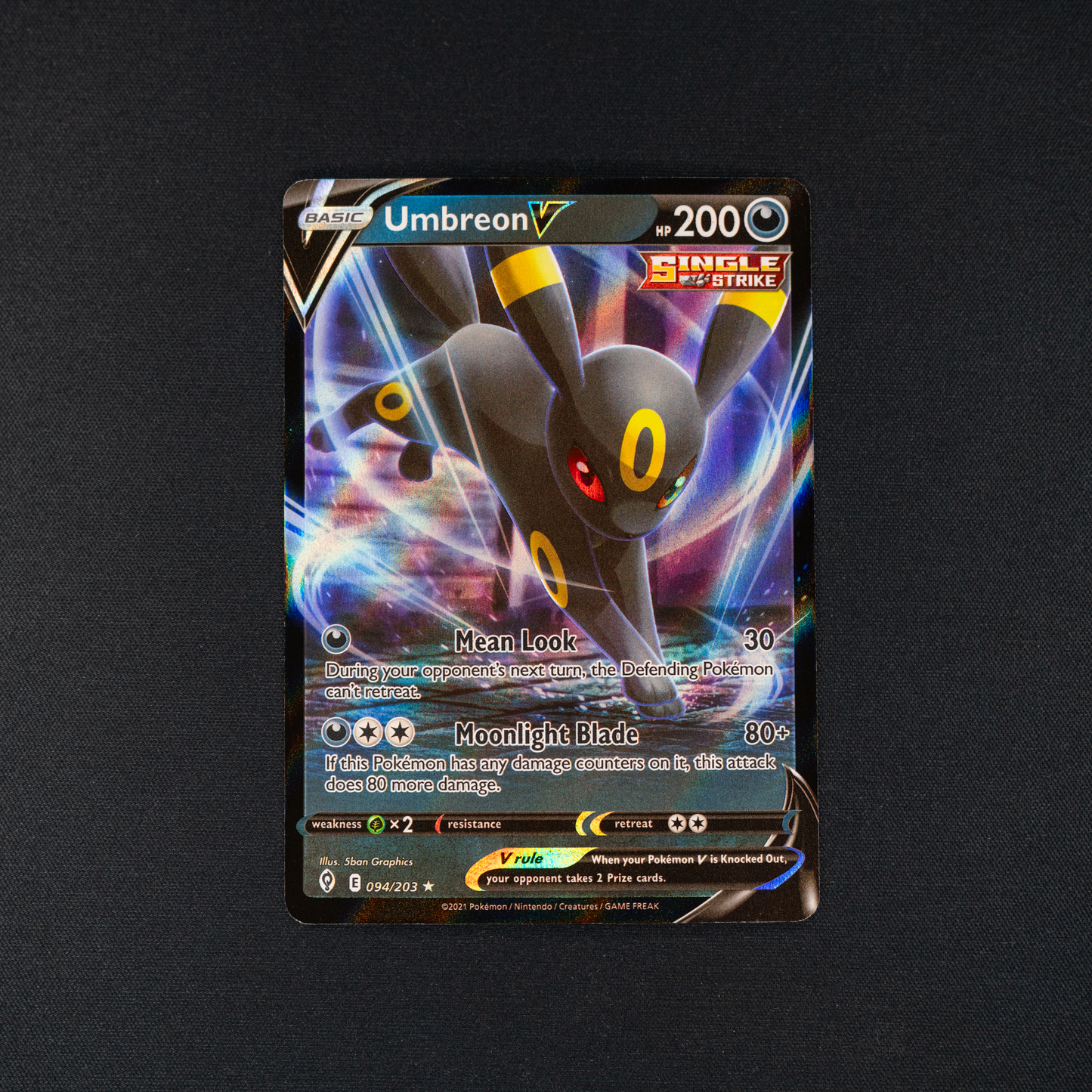 Umbreon V - SWSH07: Evolving Skies (SWSH07)